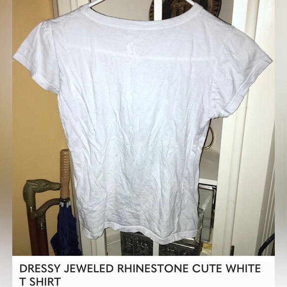 Rhinestone legs t-shirt m - Picture 3 of 3